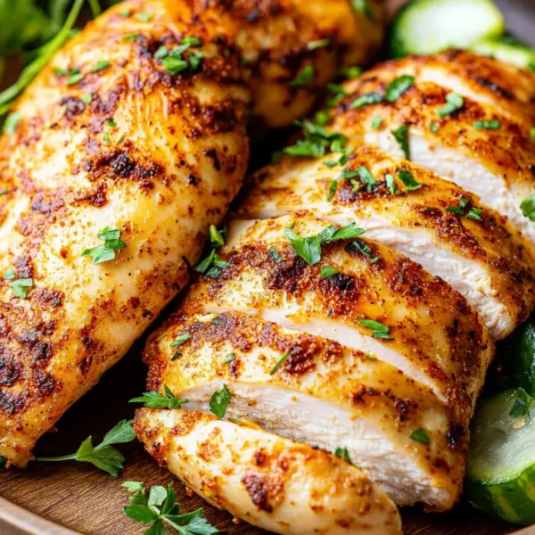 Saftige Hähnchenbrust im Airfryer
