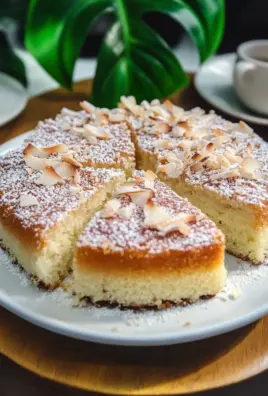Saftiger Kokosnusskuchen