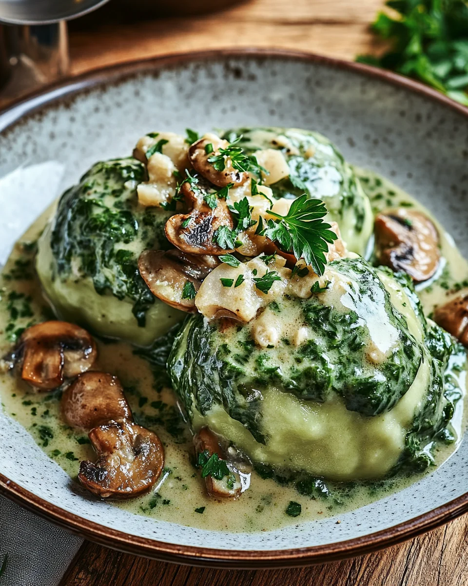Spinat-Kn&ouml;del