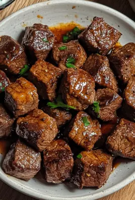 Steak-Häppchen aus der Heißluftfritteuse