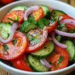 Tomaten-Gurken-Salat