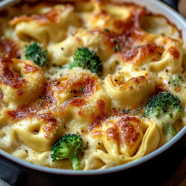 Tortellini Auflauf Schinken Brokkoli