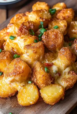 Überbackene Kartoffeln aus der Heißluftfritteuse