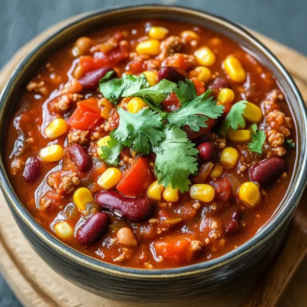 Veganes Chili sin carne