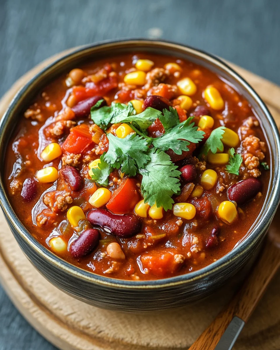 Veganes Chili sin carne