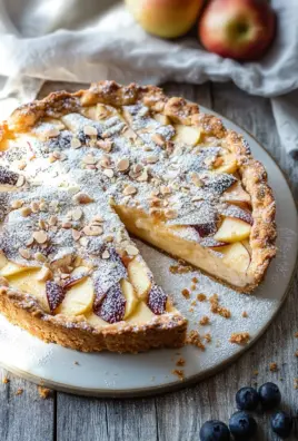 Würziger Bratapfel-Käsekuchen mit Zimtstreuseln