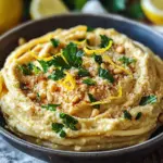 Zitronige Hummus-Pasta
