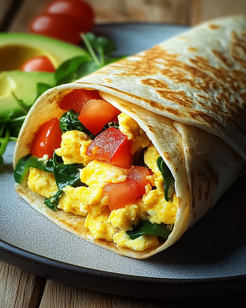 Frühstückswrap mit Ei
