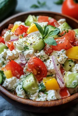 Hüttenkäse-Salat