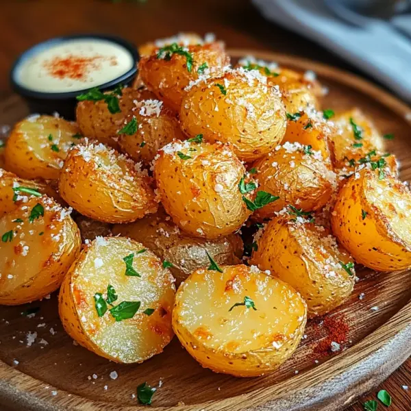 Knusprige Parmesan Röstkartoffeln