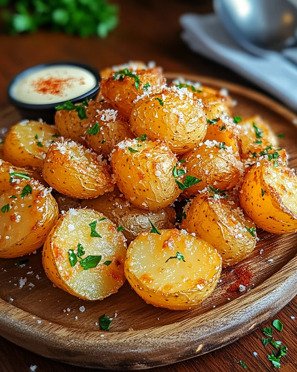 Knusprige Parmesan Röstkartoffeln