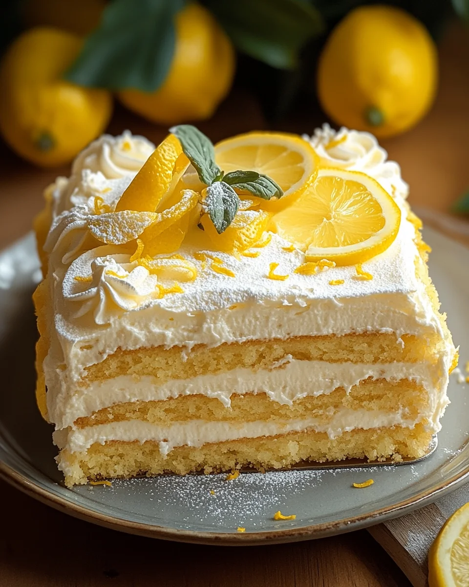 Limoncello-Mascarpone-Kuchen