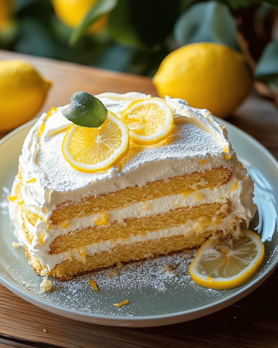 Limoncello-Mascarpone-Kuchen