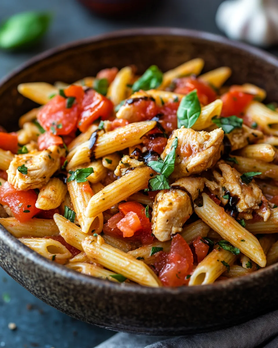 Bruschetta Chicken Pasta 17 Bruschetta