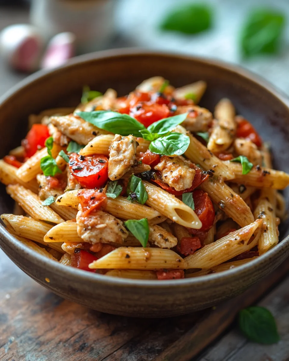 Bruschetta Chicken Pasta