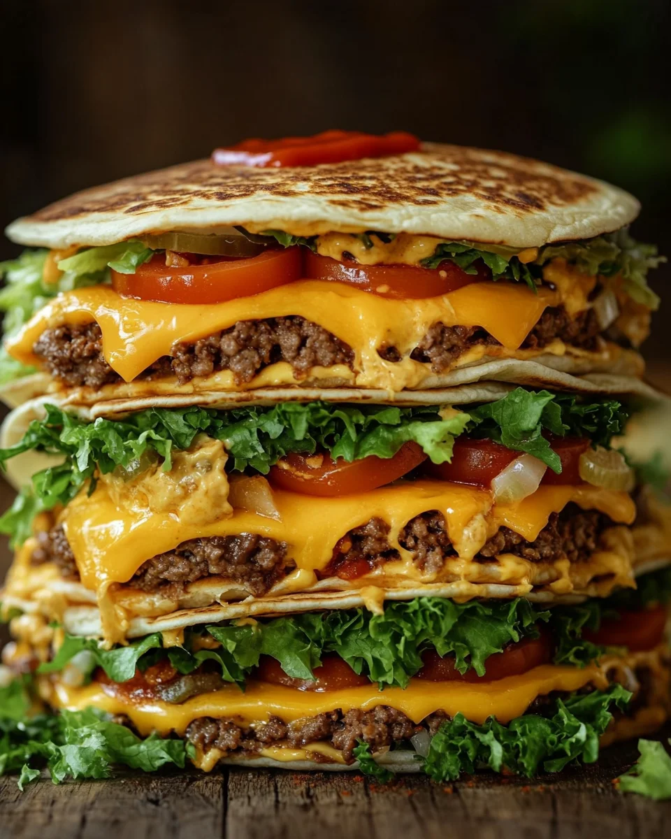 Cheeseburger-Torte