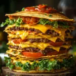 Cheeseburger-Torte