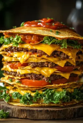 Cheeseburger-Torte