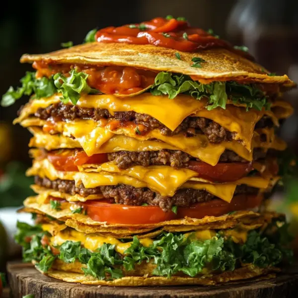 Cheeseburger-Torte