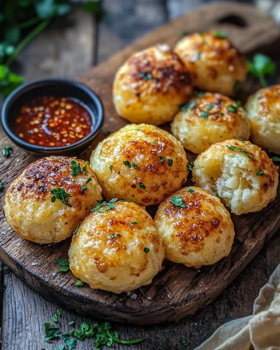 Chili-Käsebällchen Low Carb