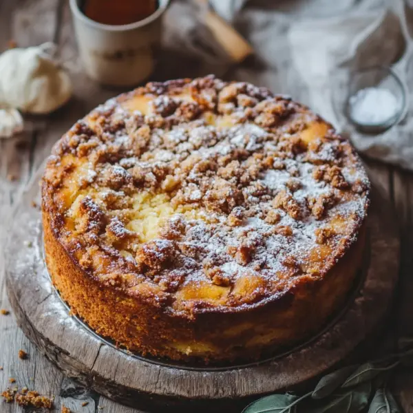 Eierlikör-Kuchen mit Knusperstreuseln