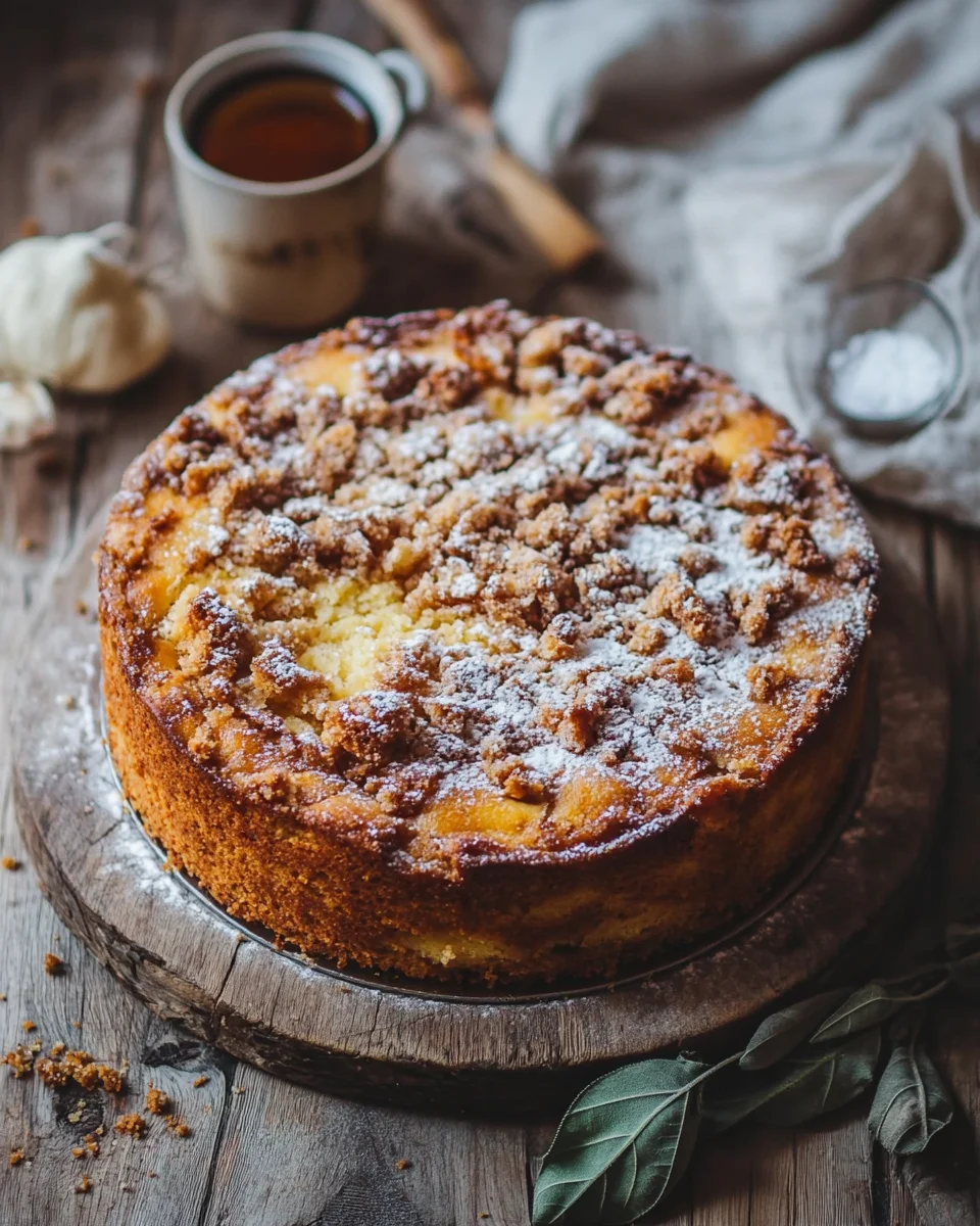 Eierlikör-Kuchen mit Knusperstreuseln