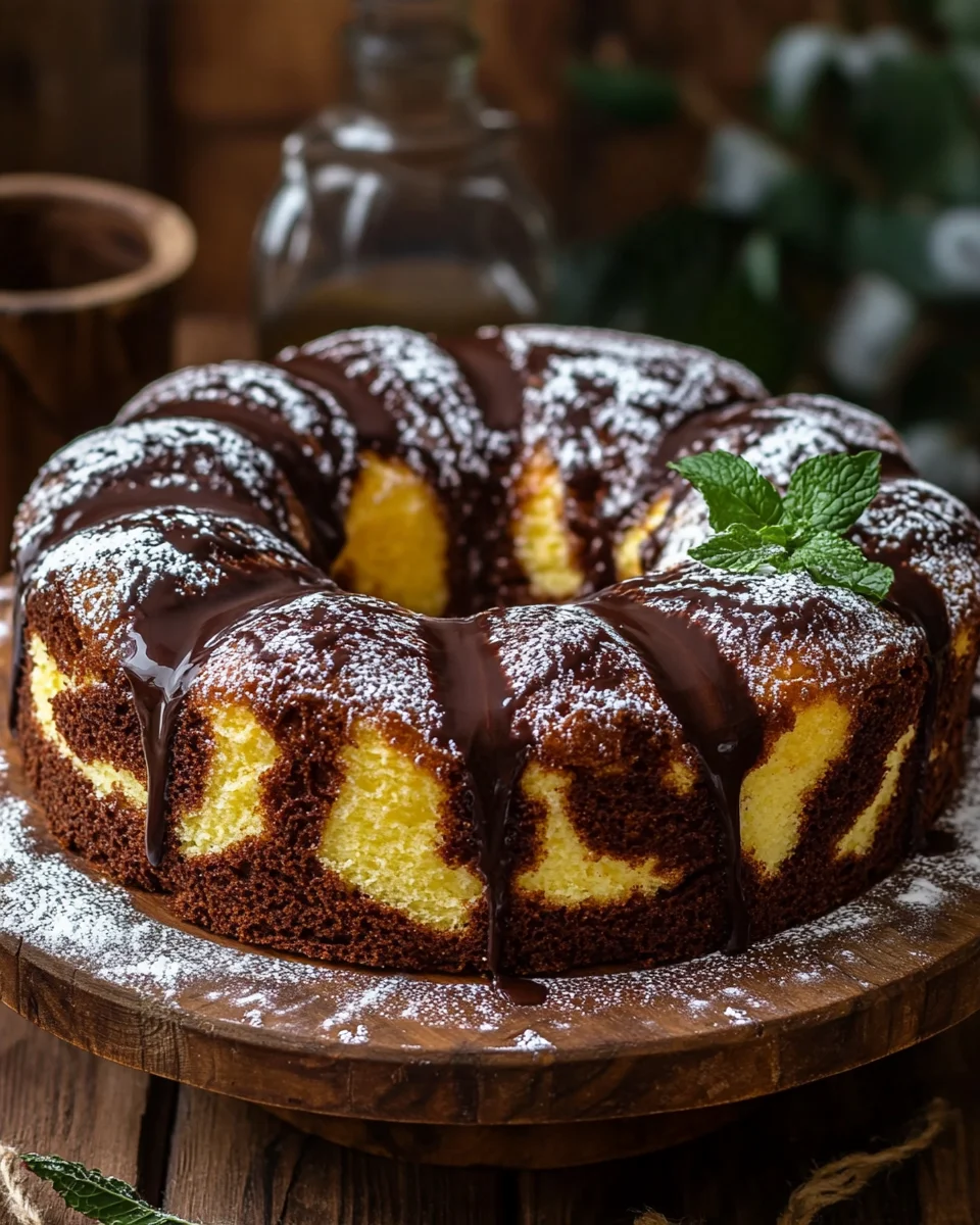 Eierlikör-Marmorkuchen