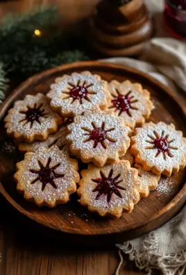 Feine Linzer-Plätzchen mit Marmelade