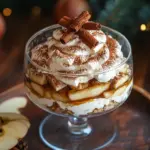 Fruchtiger Apfel Tiramisu ohne Ei - gelingsicheres und einfaches Rezept