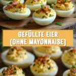 Gefüllte Eier (ohne Mayonnaise) 16 Pinterest Hidden Image