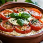Griechischer Feta Auflauf mit Tomaten