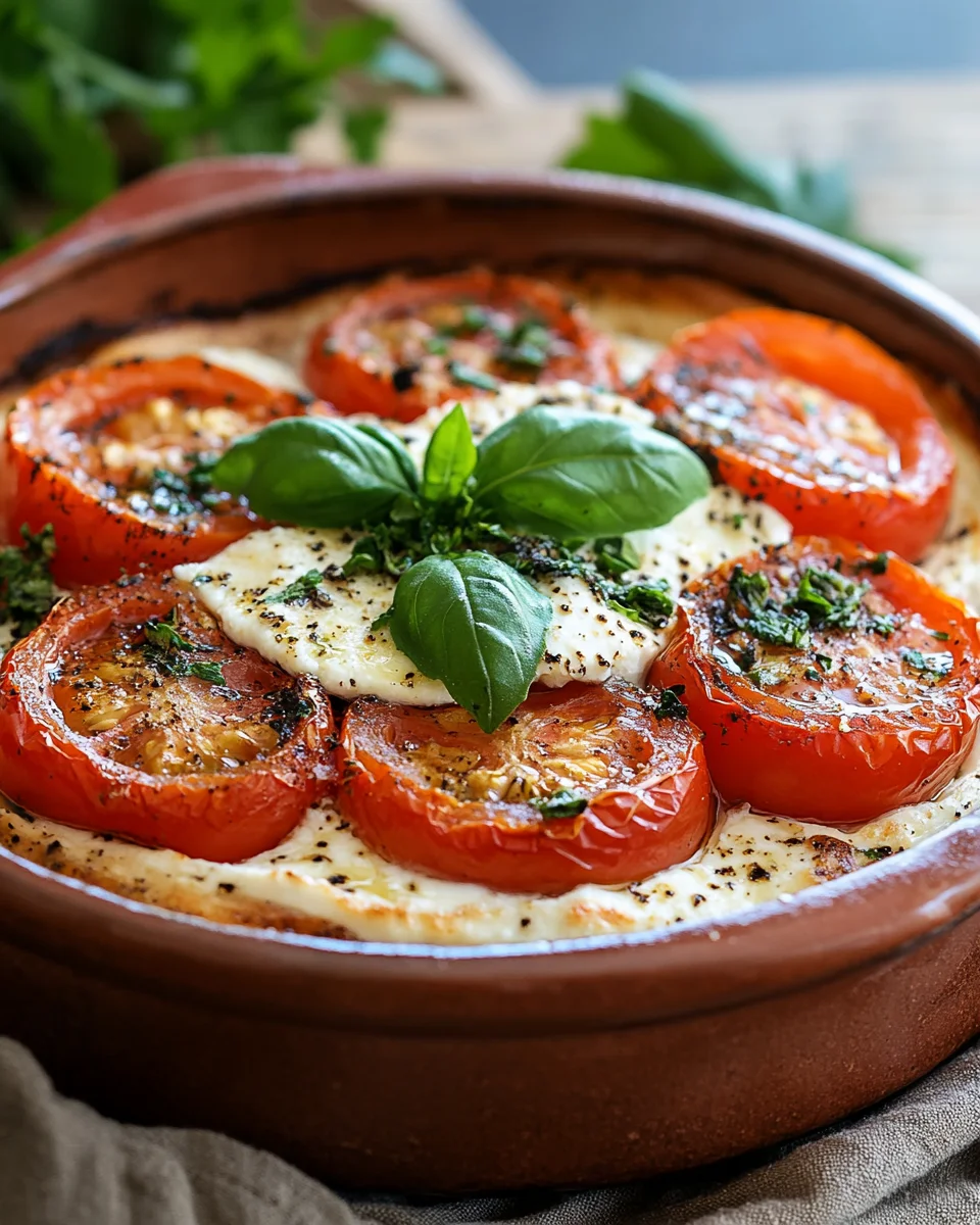Griechischer Feta Auflauf mit Tomaten