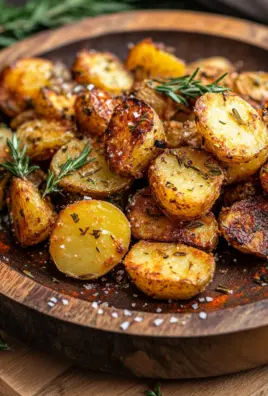 Kartoffeln aus der Heißluftfritteuse