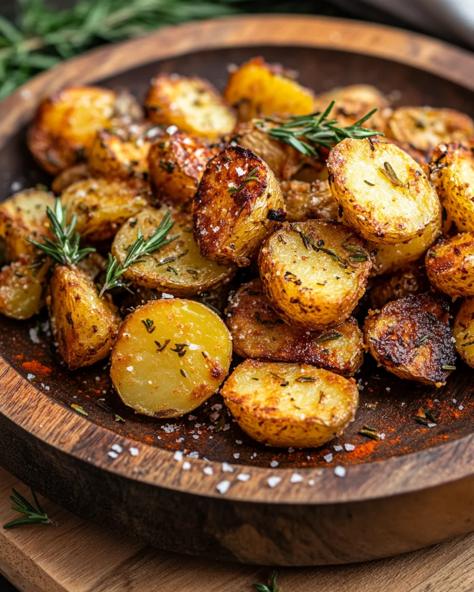 Kartoffeln aus der Heißluftfritteuse