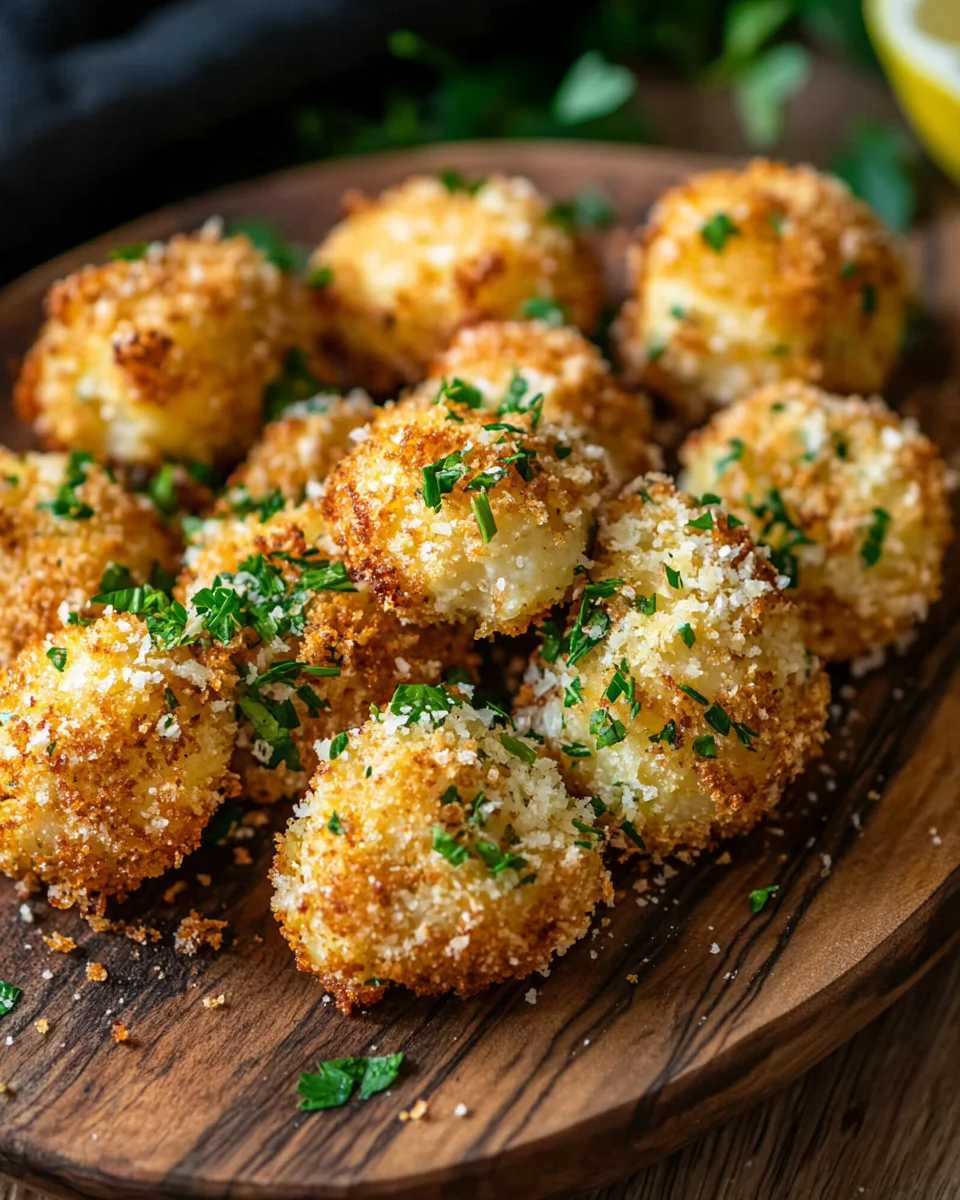 Knoblauch Parmesan Garnelen aus der Heißluftfritteuse