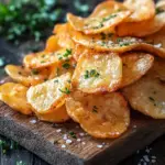 Knusprige Quark-Chips