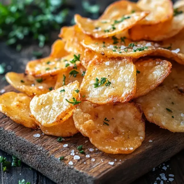 Knusprige Quark-Chips