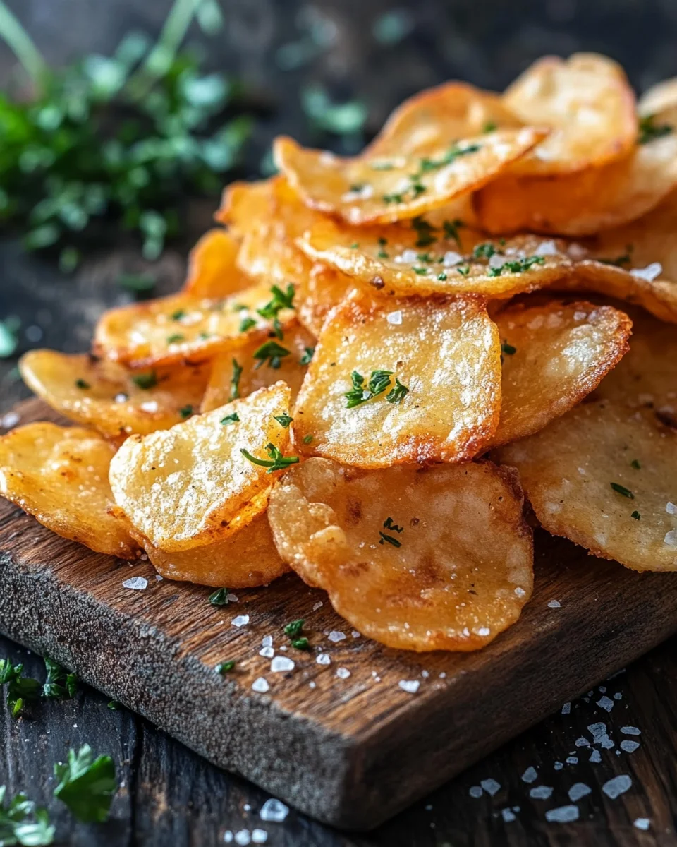 Knusprige Quark-Chips