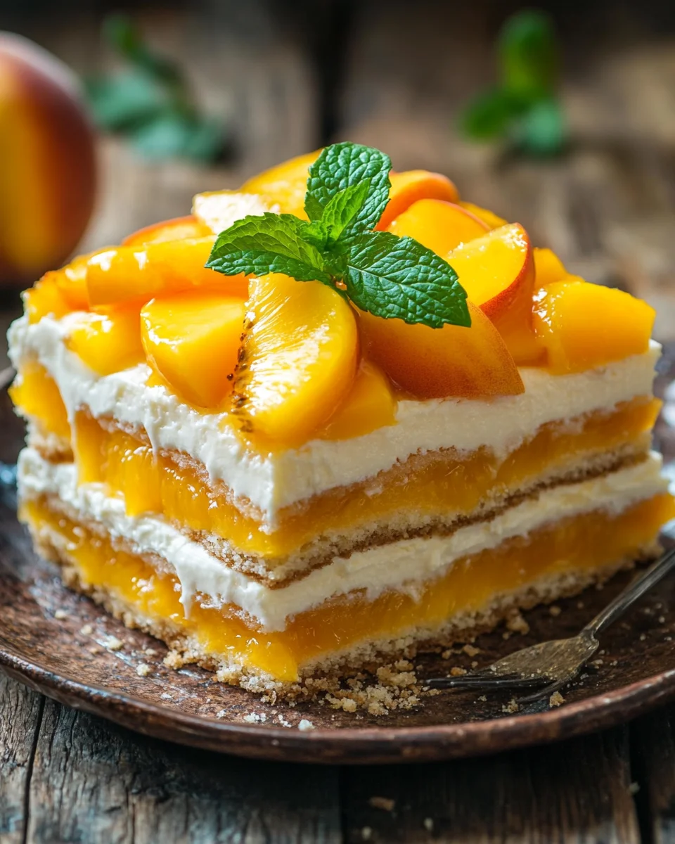 Pfirsich-Maracuja-Torte