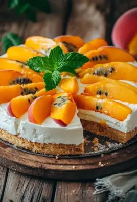 Pfirsich-Maracuja-Torte
