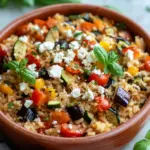 Reis aus dem Ofen mit Feta und Gem&uuml;se