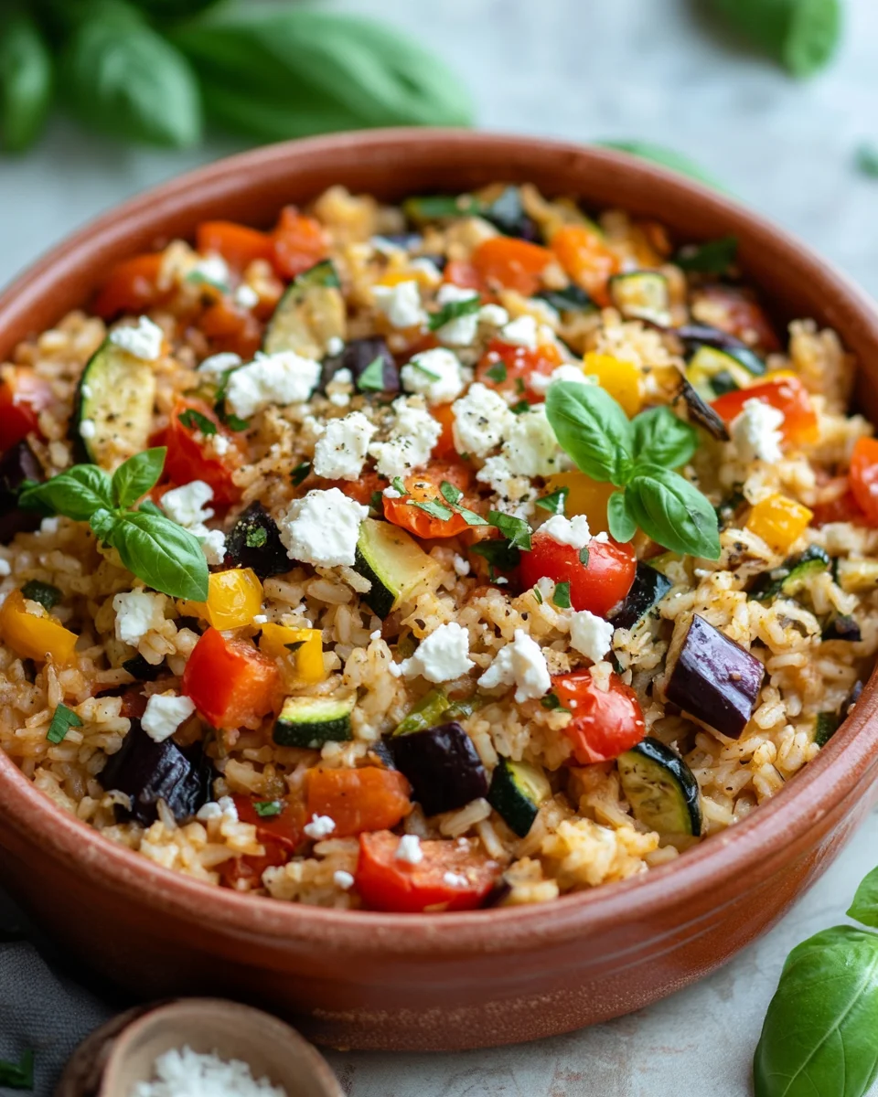 Reis aus dem Ofen mit Feta und Gemüse 23 Reis aus dem Ofen mit Feta und Gemüse