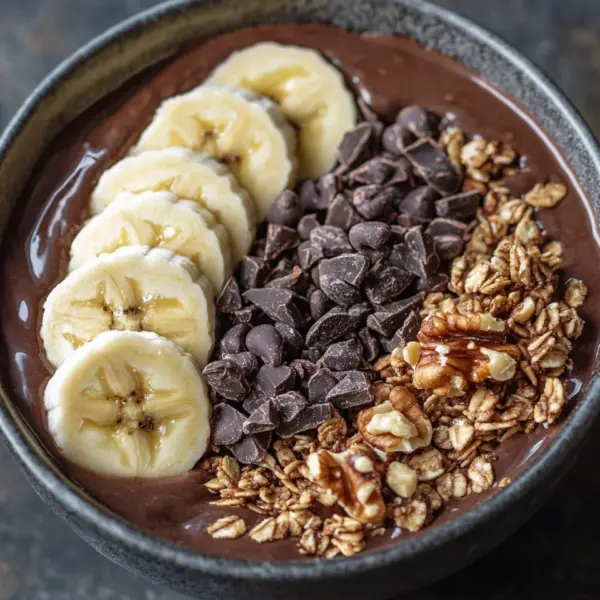 Schoko-Smoothie-Bowl