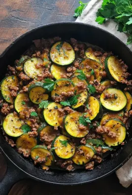 Zucchini-Hack-Pfanne